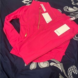 lululemon athletic Hot Pink Define Jacket & Flare Leggings